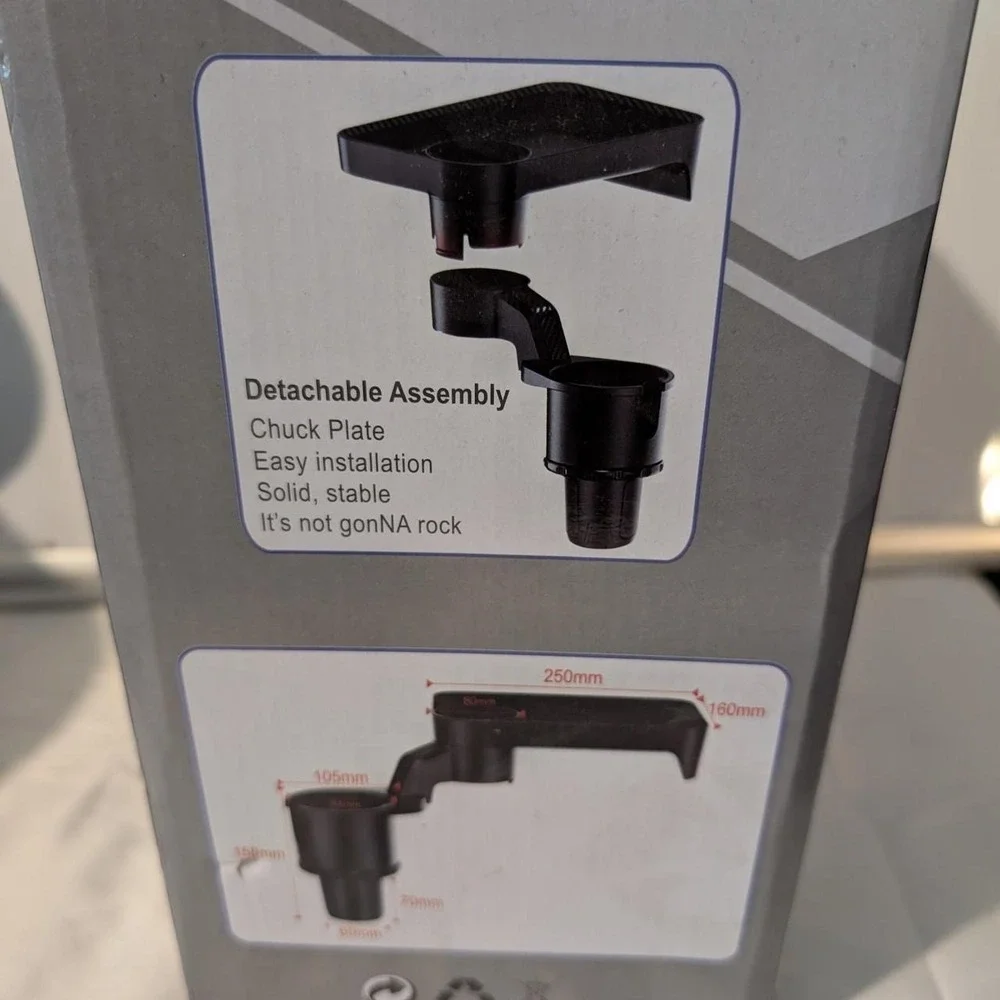 Car console tray